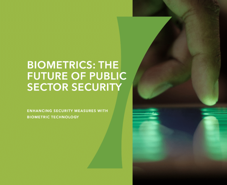 la biometría presenta una oportunidad transformadora para mejorar las medidas de seguridad en los sectores públicos.