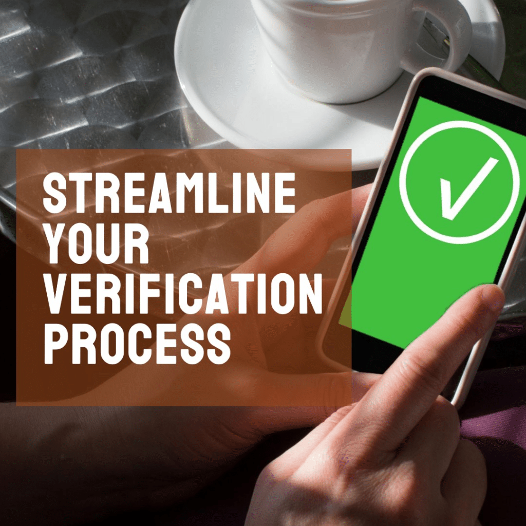 Verificación de identidad sin fricciones